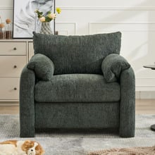 Jacque Chenille Armchair